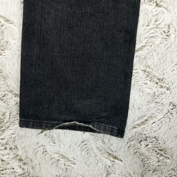 Urban Pipeline Jeans Mens 32×32 Black Slim Straight Dark Wash Denim - Picture 10 of 11